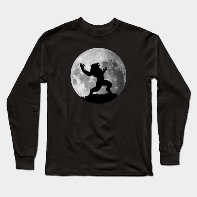 Werewolf: Rage at the Moon Long Sleeve T-Shirt by Viergacht